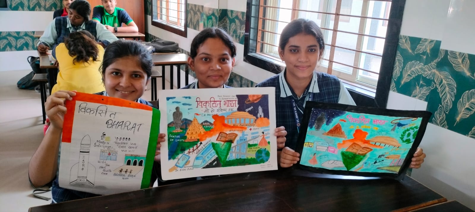 “Mere Sapno Ka Bharat” – Painting & Speech Competition Organized at St. John’s Sr. Sec. School