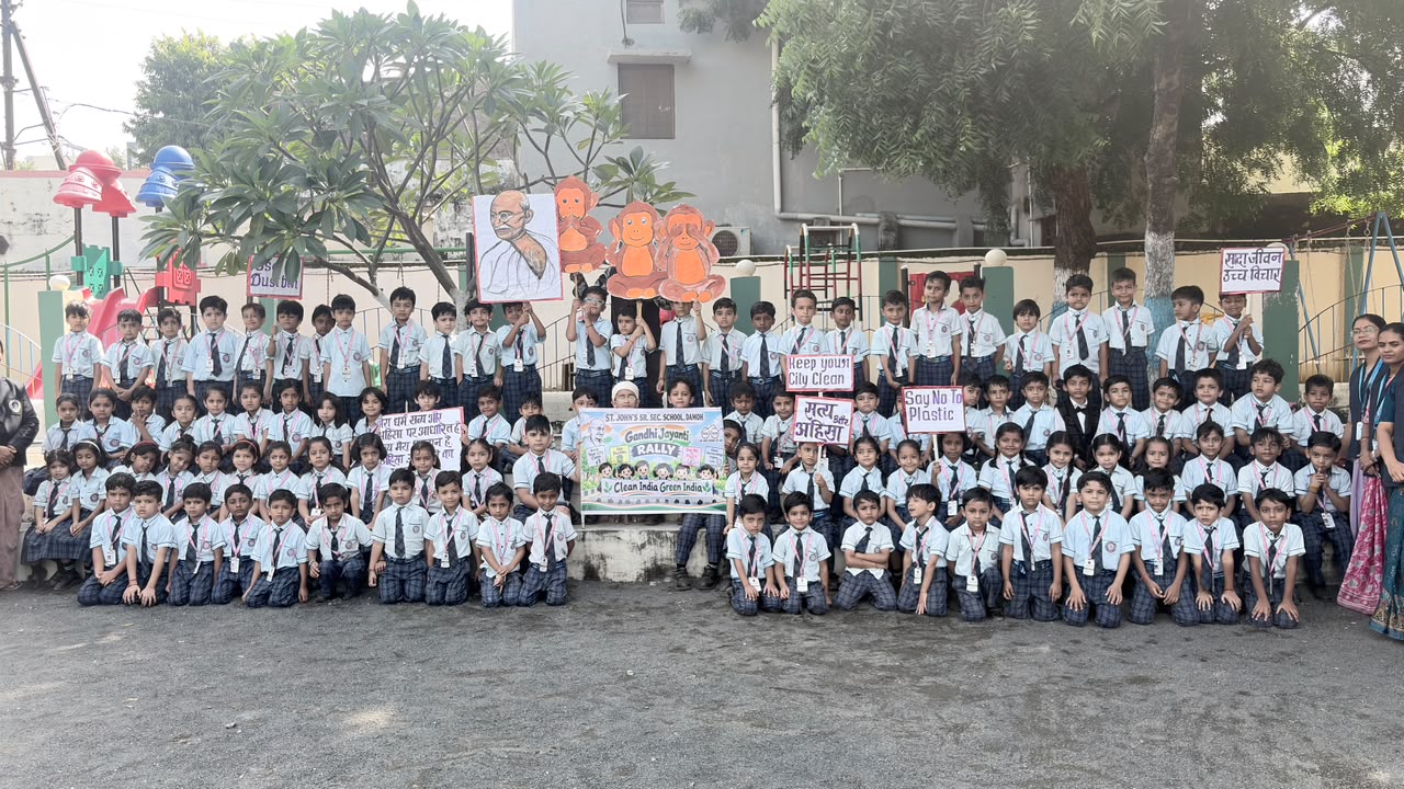 Gandhi Jayanti Celebration by the Pre-Primary